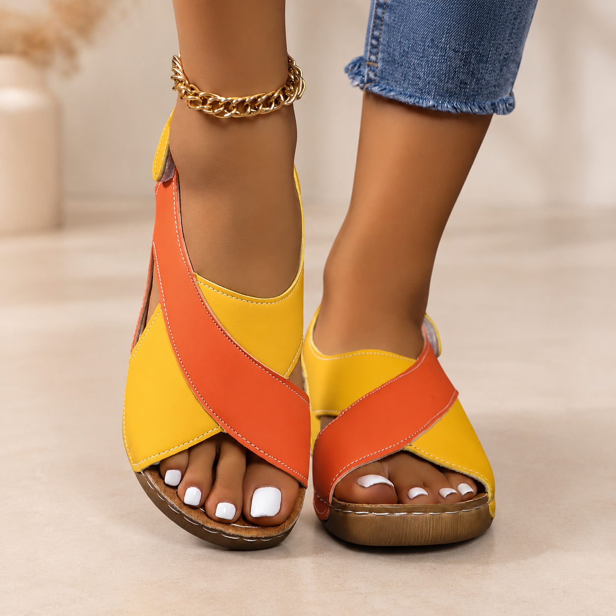 Brígida| Sandalias Ergonómicas y Cómodas