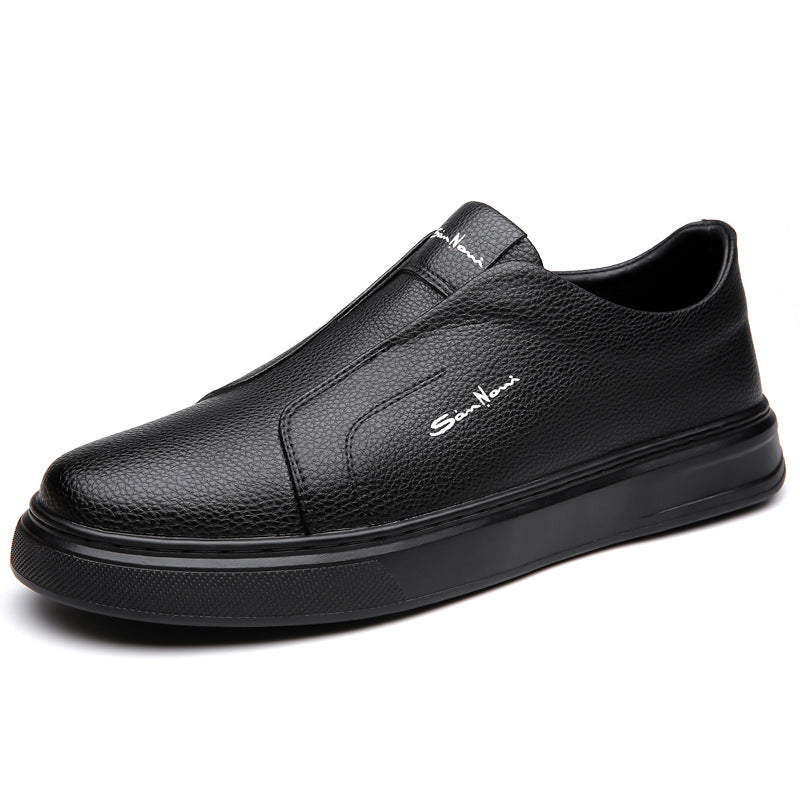 Zapatos de cuero auténtico