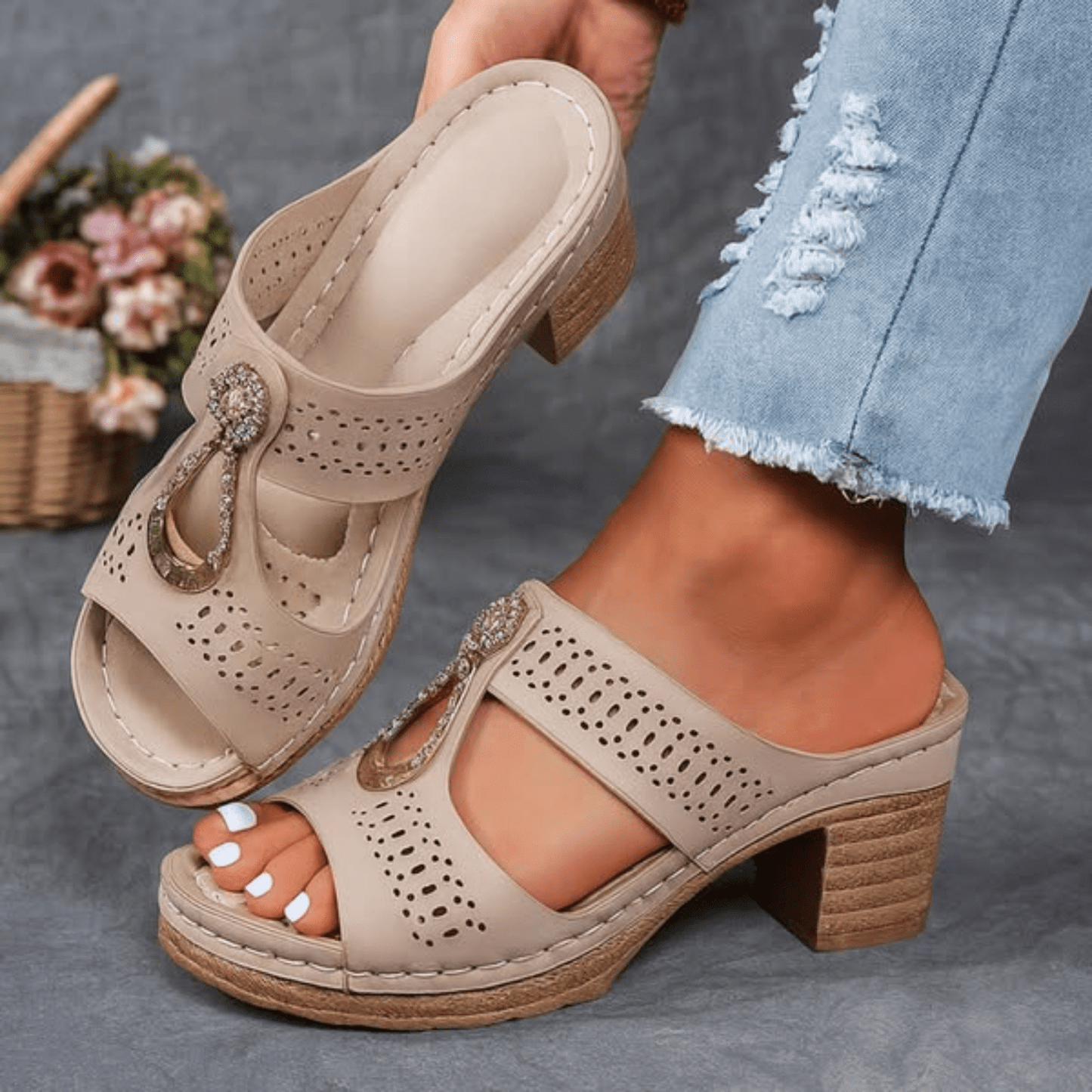 Clara | Sandalias Ortopédicas Cómodas