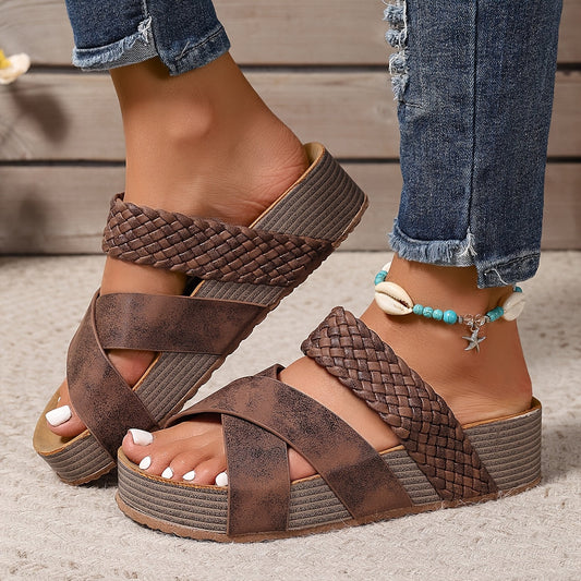 Valeria | Sandalias Elegantes Trenzadas