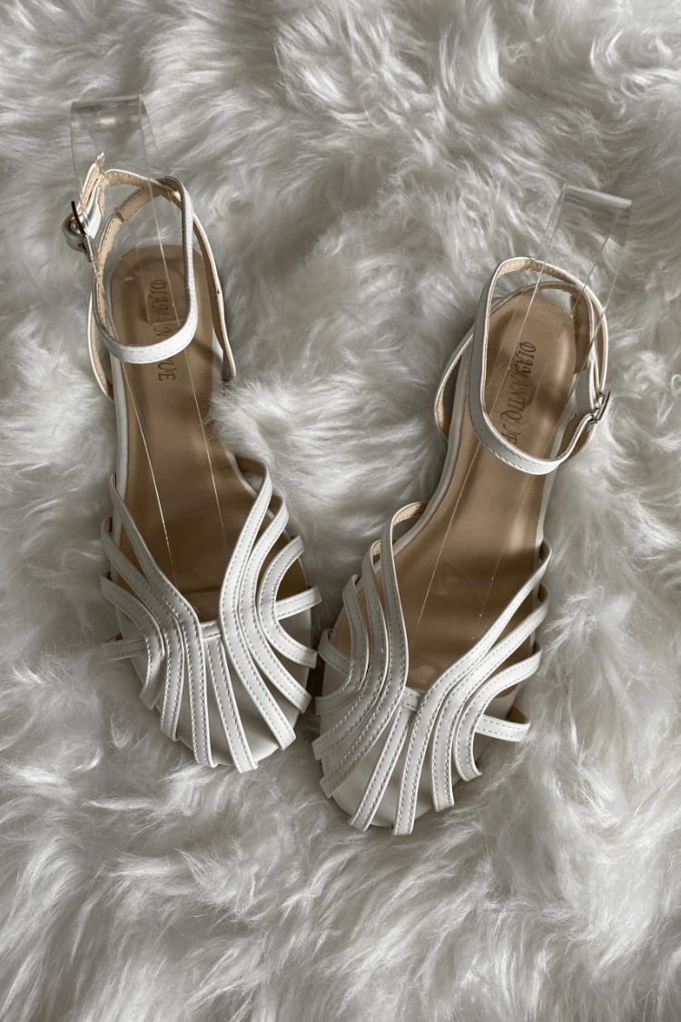 Cecilia | Sandalias de Tiras con Punta Redonda
