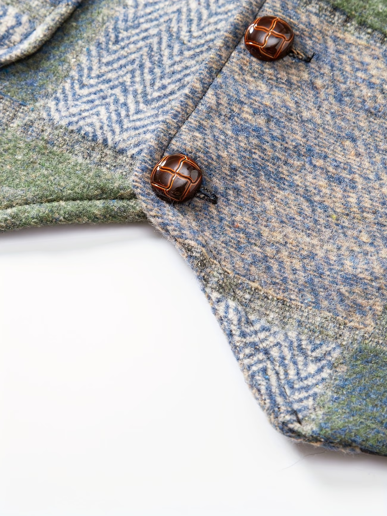 Chaleco clásico de patchwork