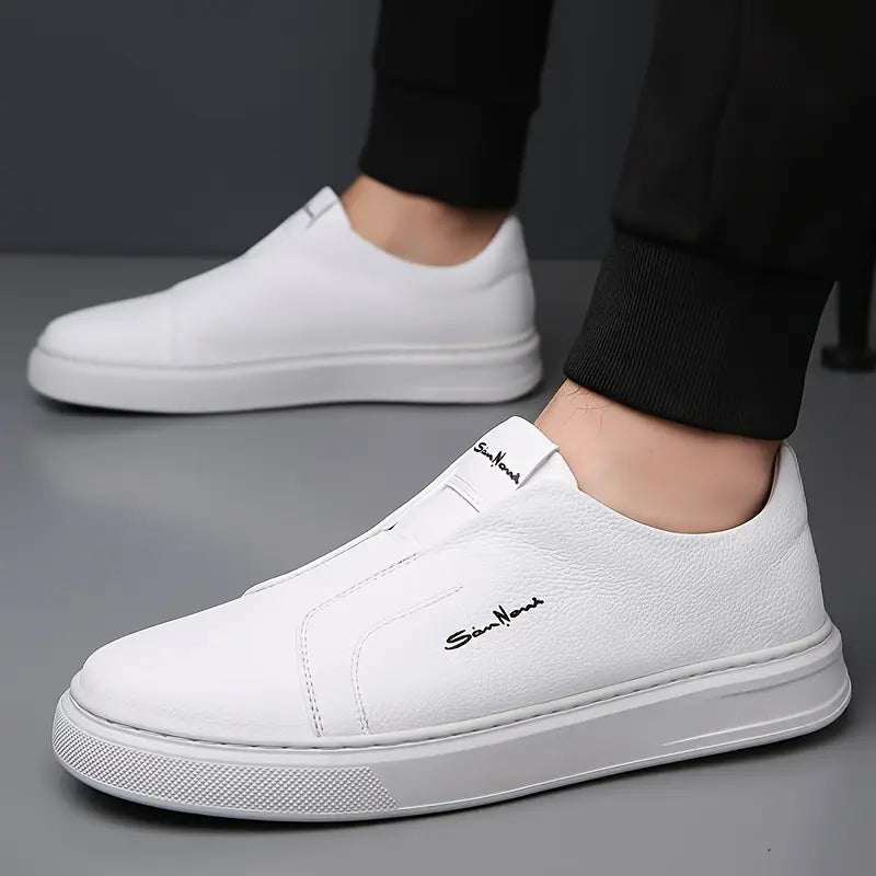 Zapatos de cuero auténtico