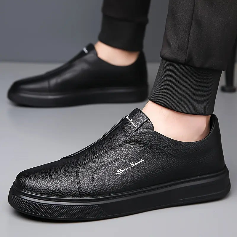 Zapatos de cuero auténtico