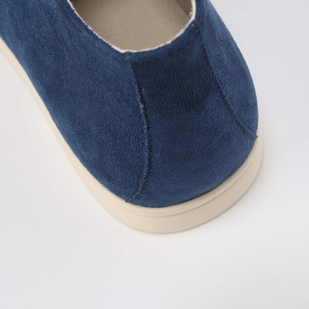 Mocasines altos de ante