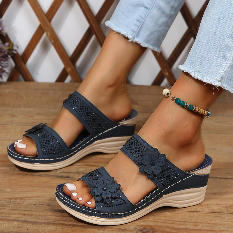 Susana | Sandalias Cómodas con Cuña