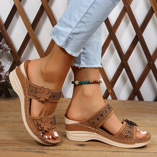 Susana | Sandalias Cómodas con Cuña