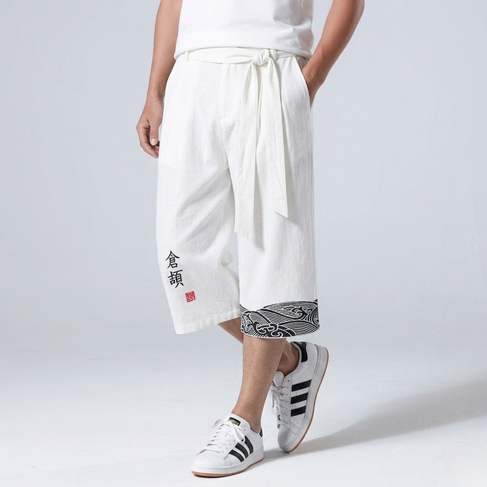 Clara Serra | Pantalones cortos cómodos de estilo japonés