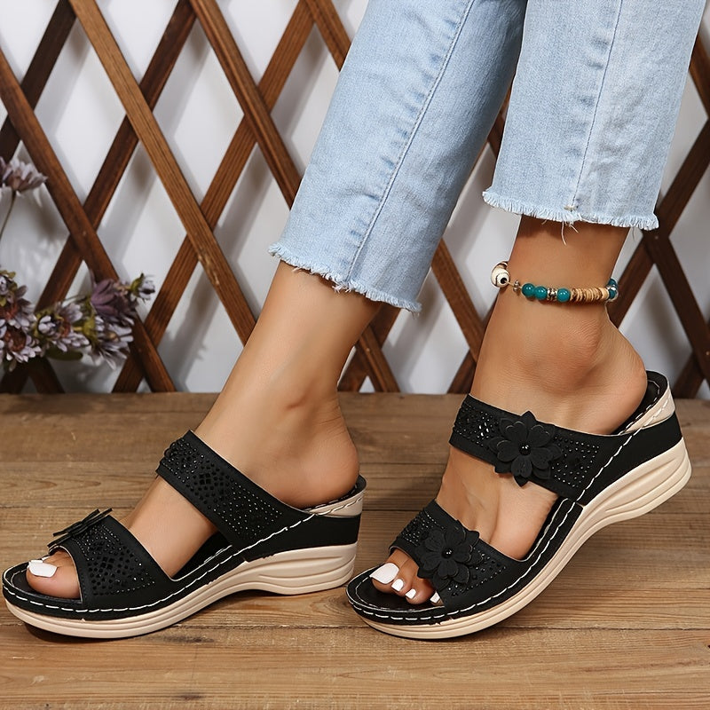 Susana | Sandalias Cómodas con Cuña