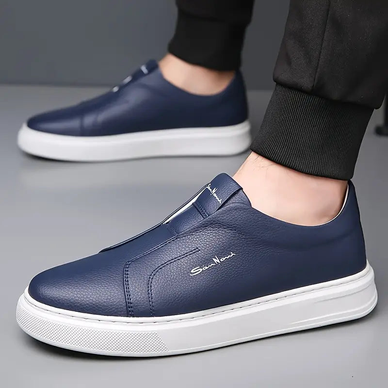 Zapatos de cuero auténtico