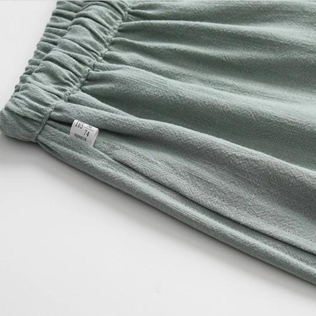 Pantalones de lino
