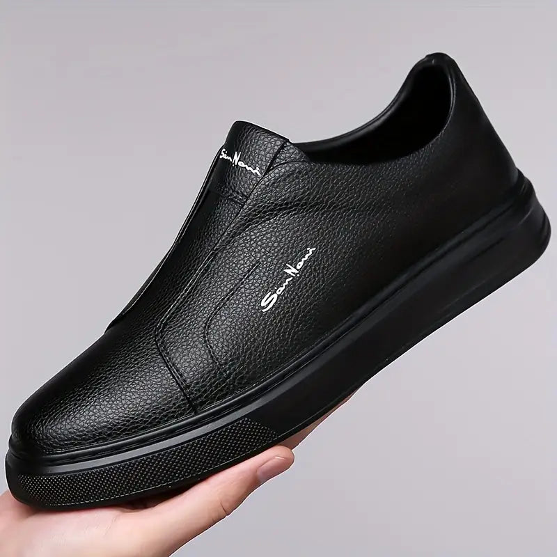 Zapatos de cuero auténtico