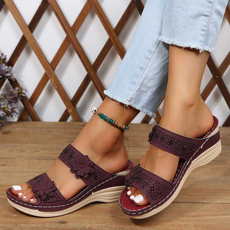 Susana | Sandalias Cómodas con Cuña