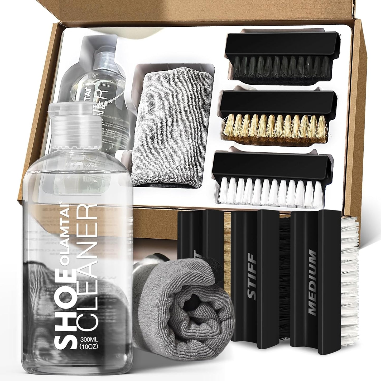 Set premium de protección e impermeabilización: protege el cuero, el ante y las botas de invierno contra el agua, la sal y las manchas