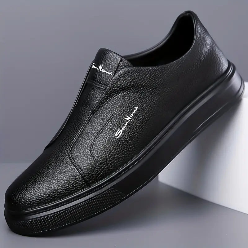 Zapatos de cuero auténtico