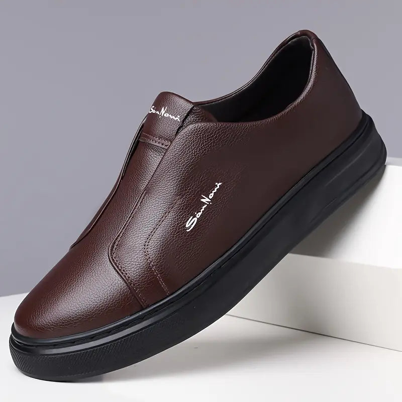 Zapatos de cuero auténtico