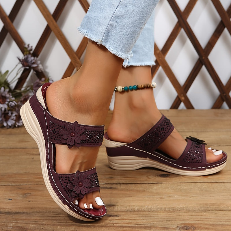 Susana | Sandalias Cómodas con Cuña