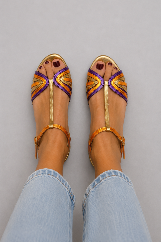 Ofelia | Sandalias de Colores Mediterráneos