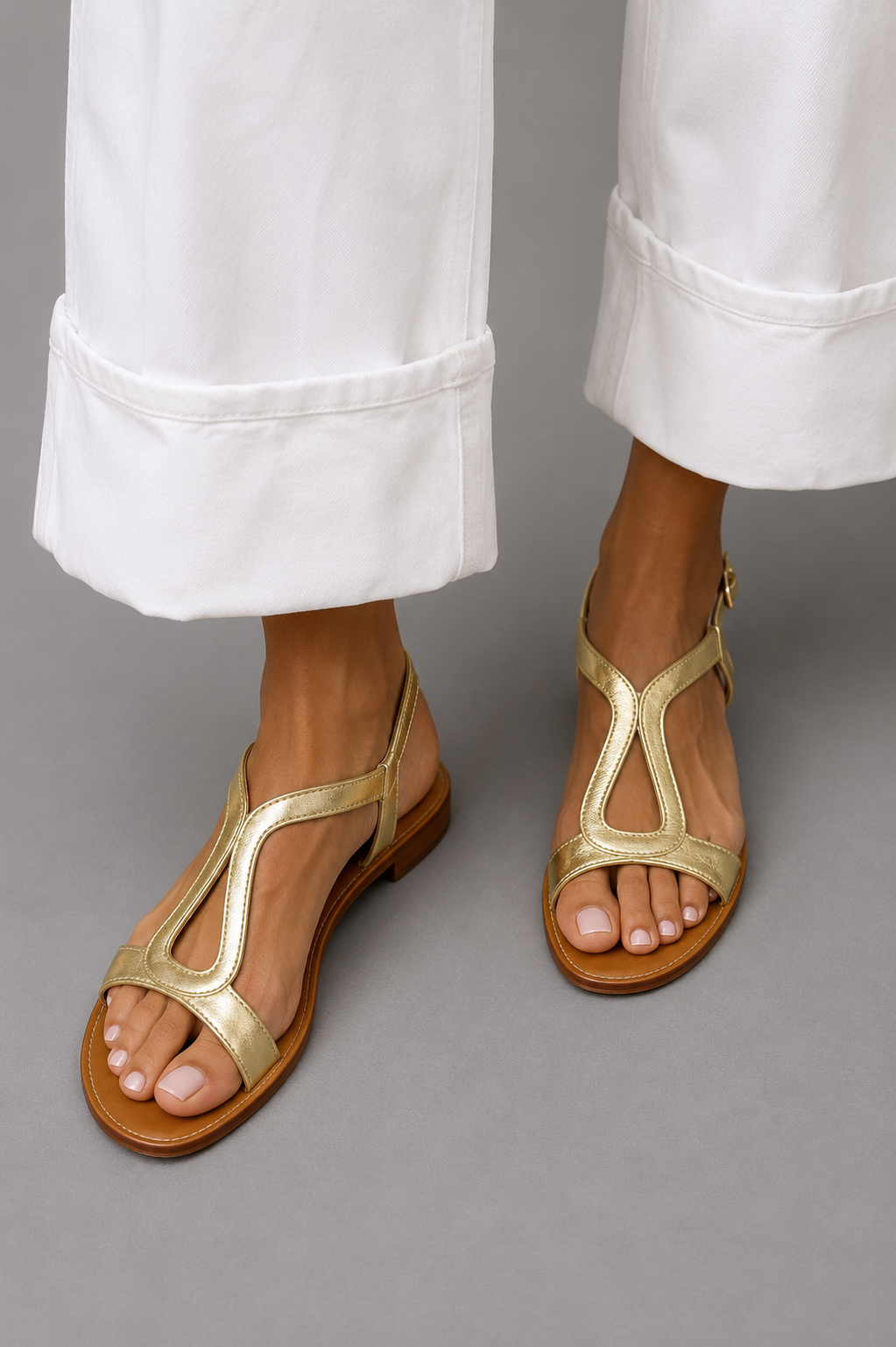 Brenda | Sandalias Planas Elegantes