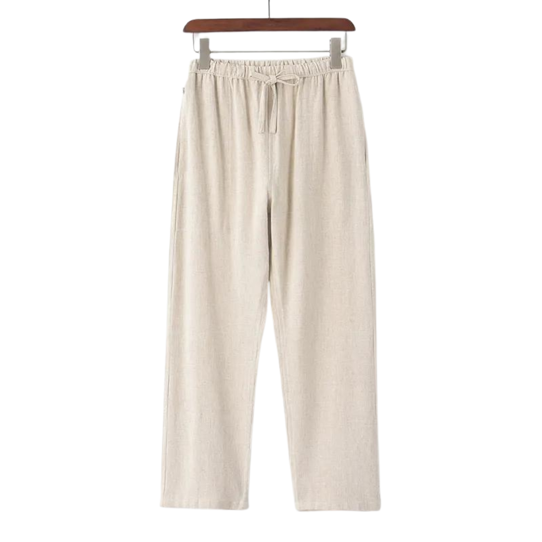 Pantalones de lino