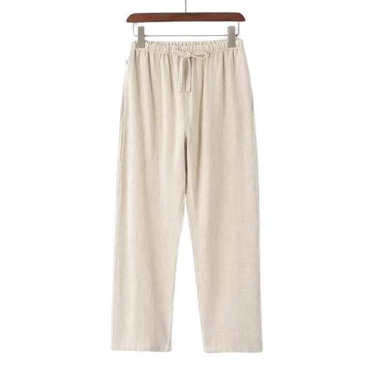 Pantalones de lino