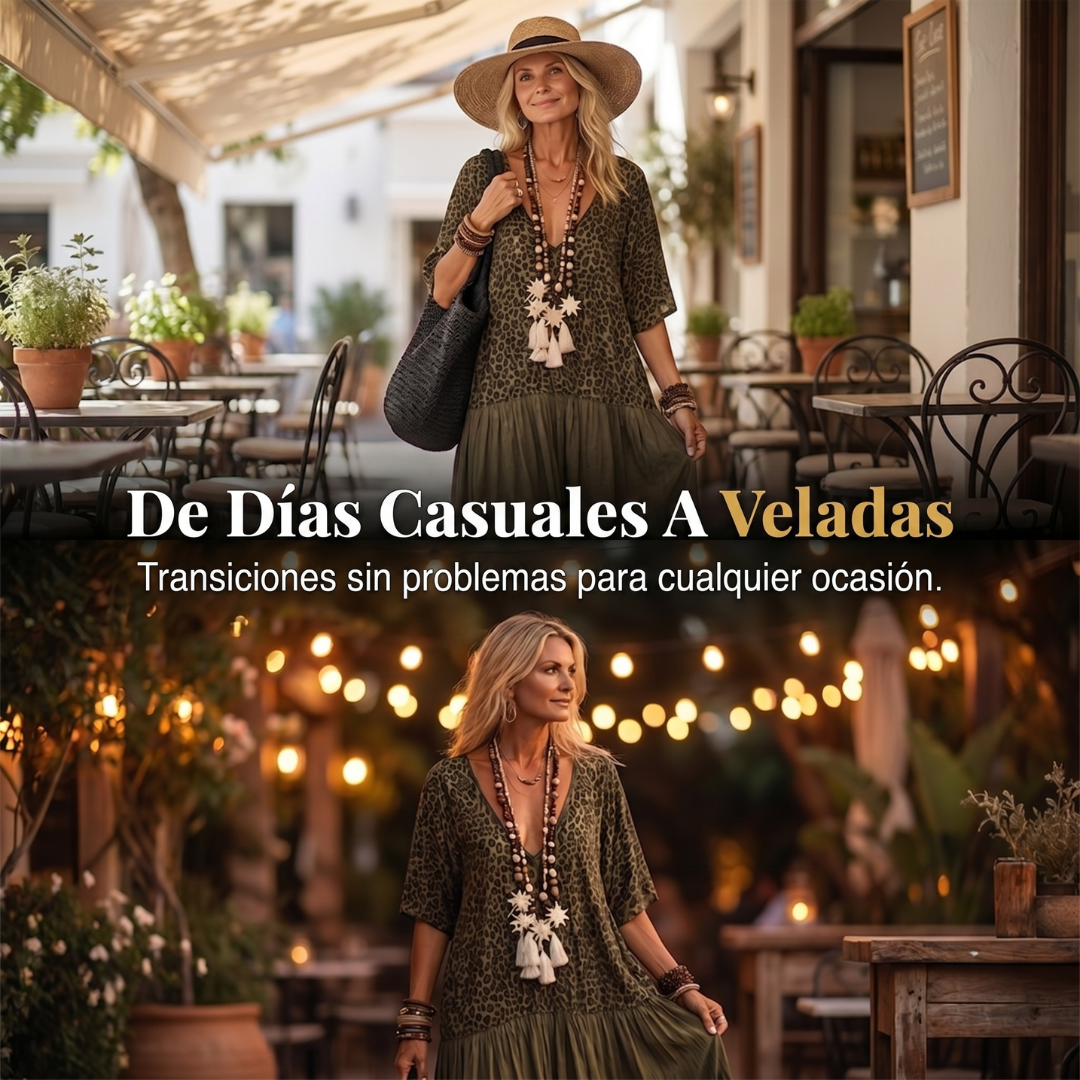 Alondra | Vestido Elegante Largo de estilo Bohemio