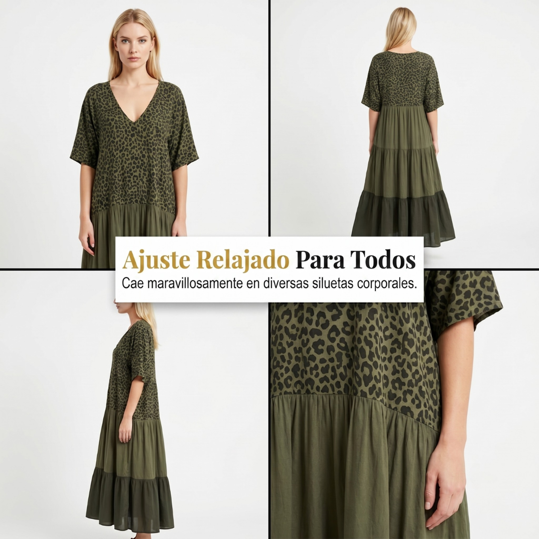 Alondra | Vestido Elegante Largo de estilo Bohemio