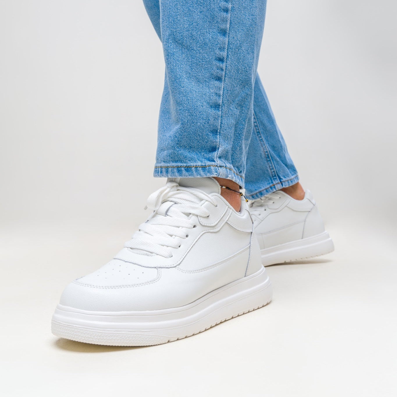 Clara Serra | Zapatos con Tacón blancos informales
