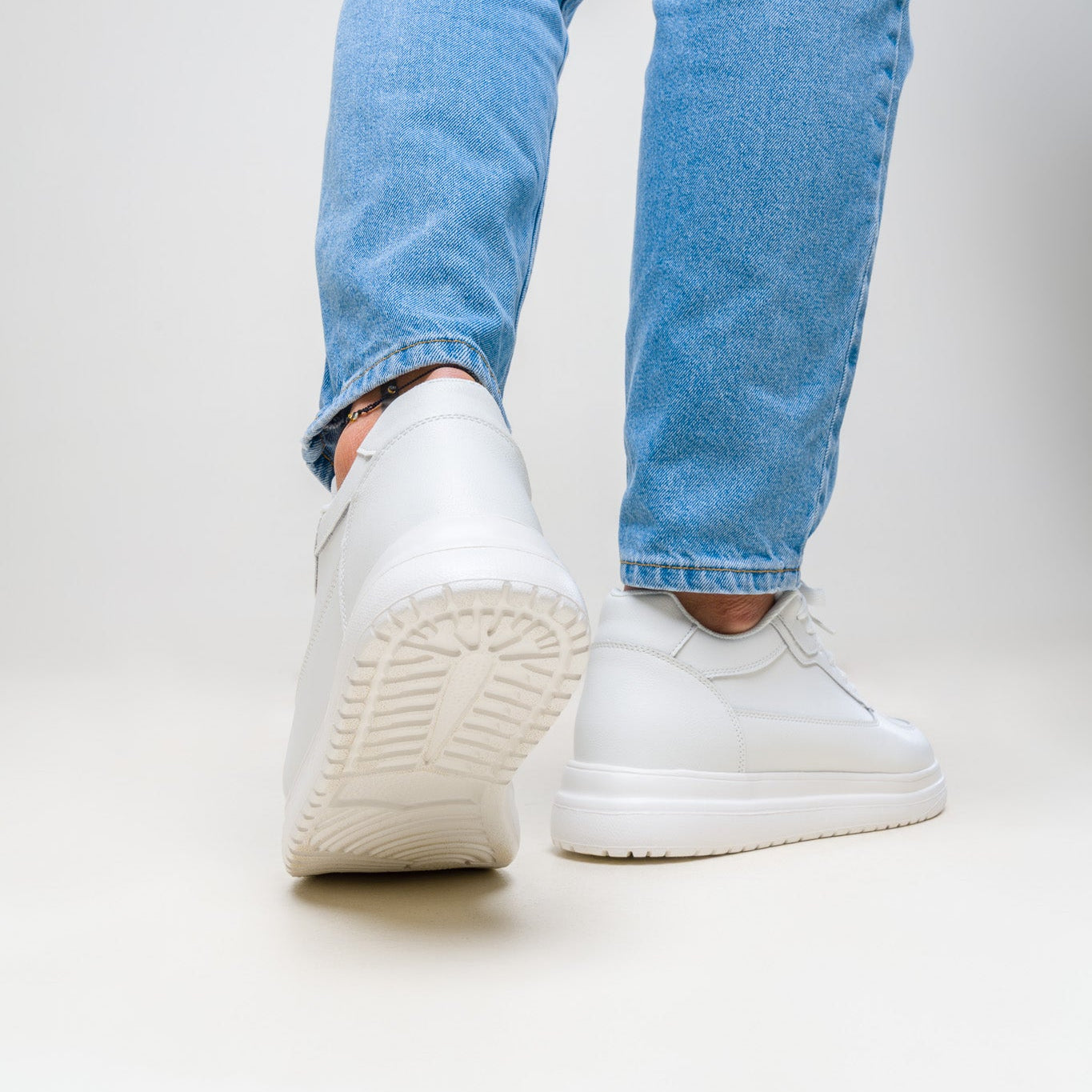 Clara Serra | Zapatos con Tacón blancos informales