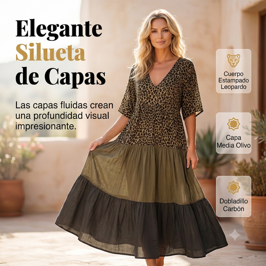 Alondra | Vestido Elegante Largo de estilo Bohemio