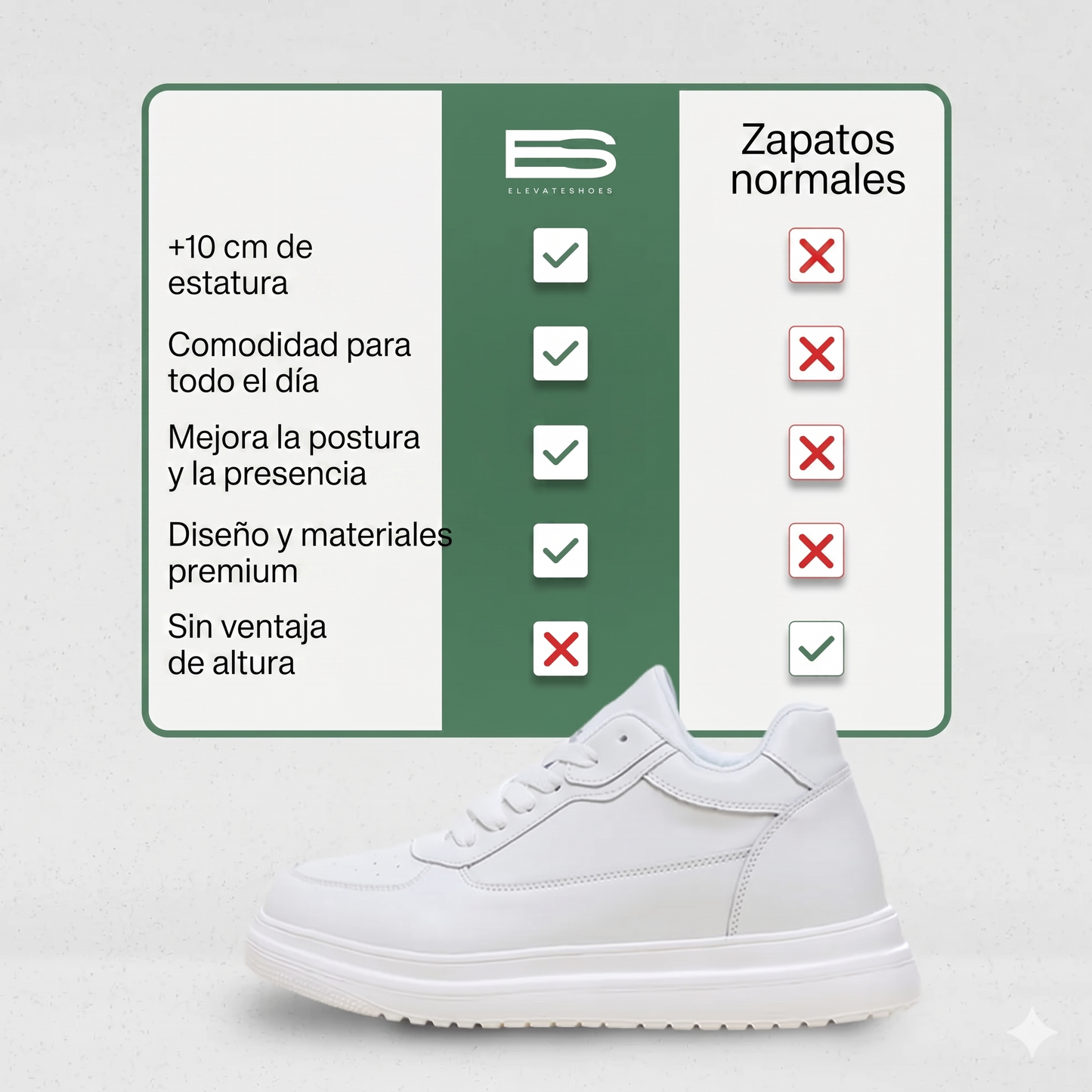 Clara Serra | Zapatos con Tacón blancos informales