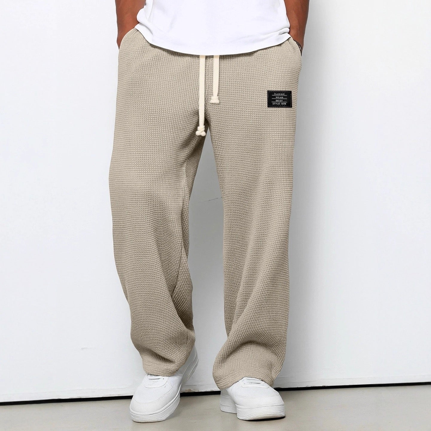 Pantalones de hombre de corte cómodo
