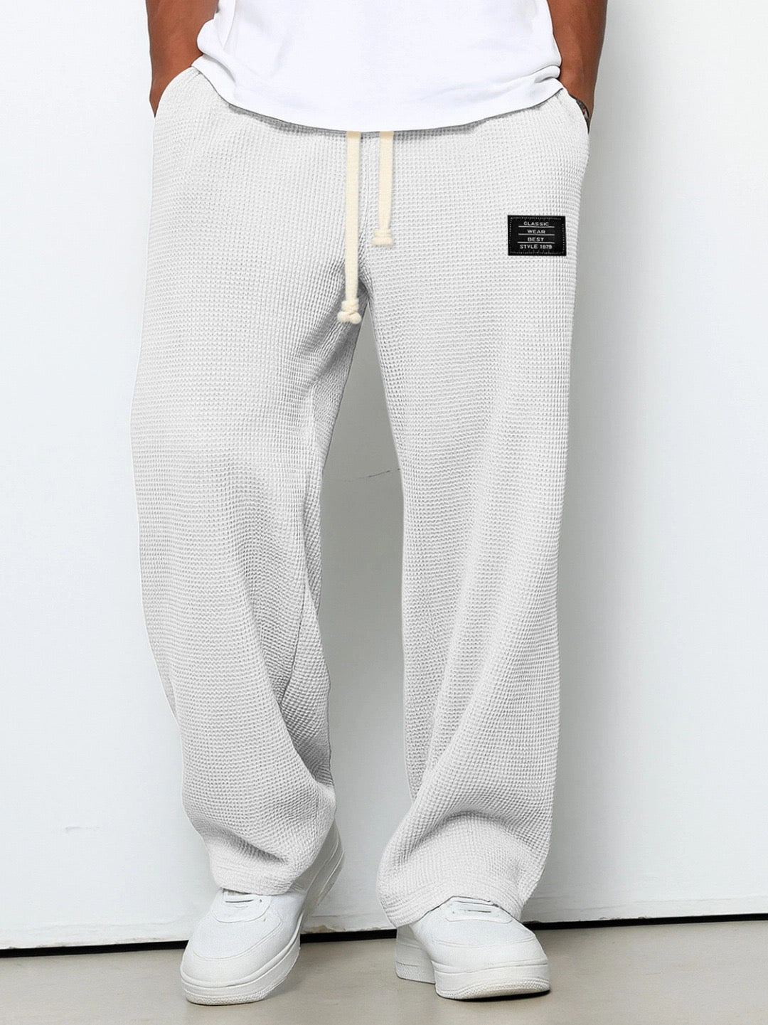 Pantalones de hombre de corte cómodo