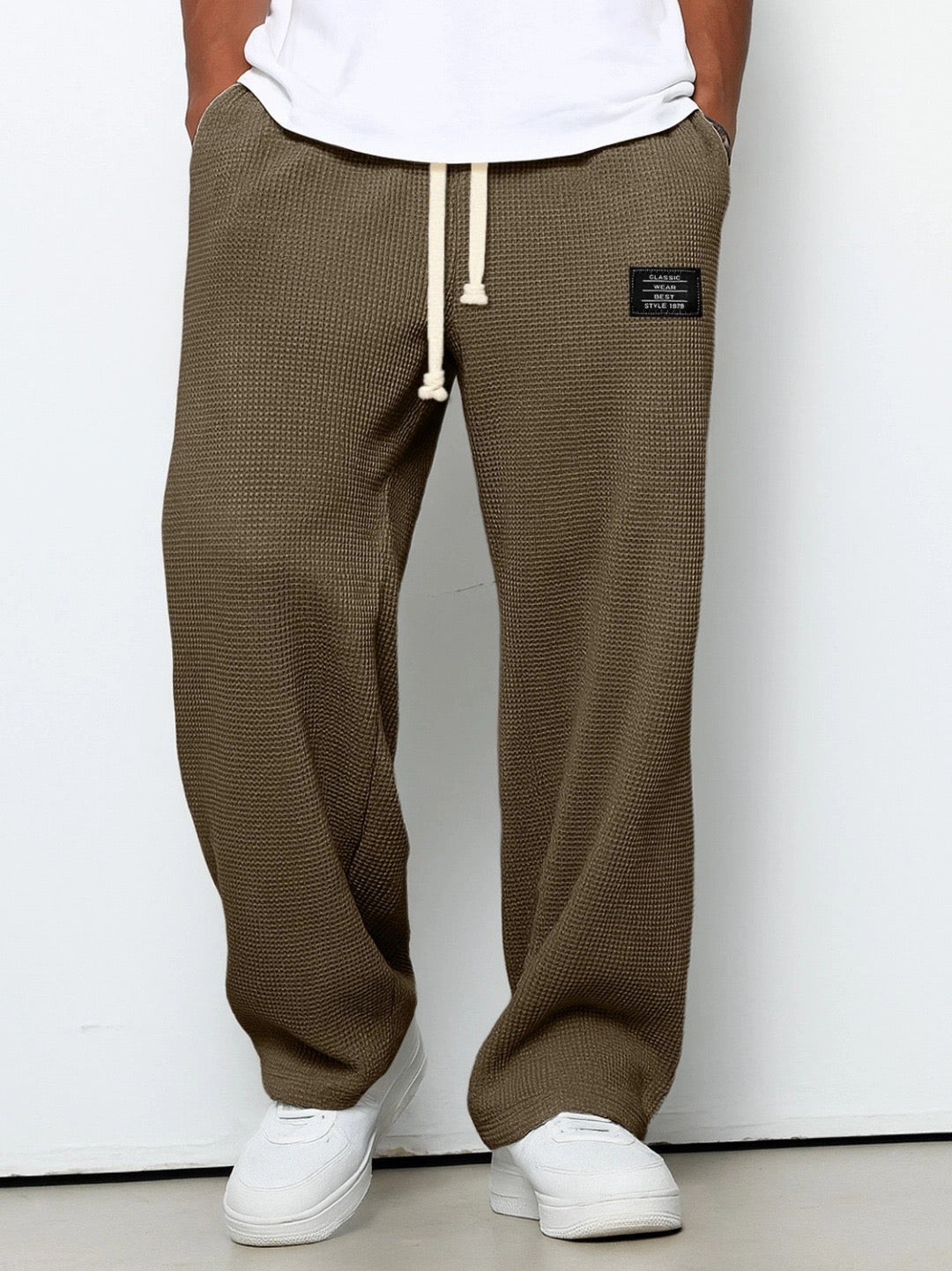 Pantalones de hombre de corte cómodo