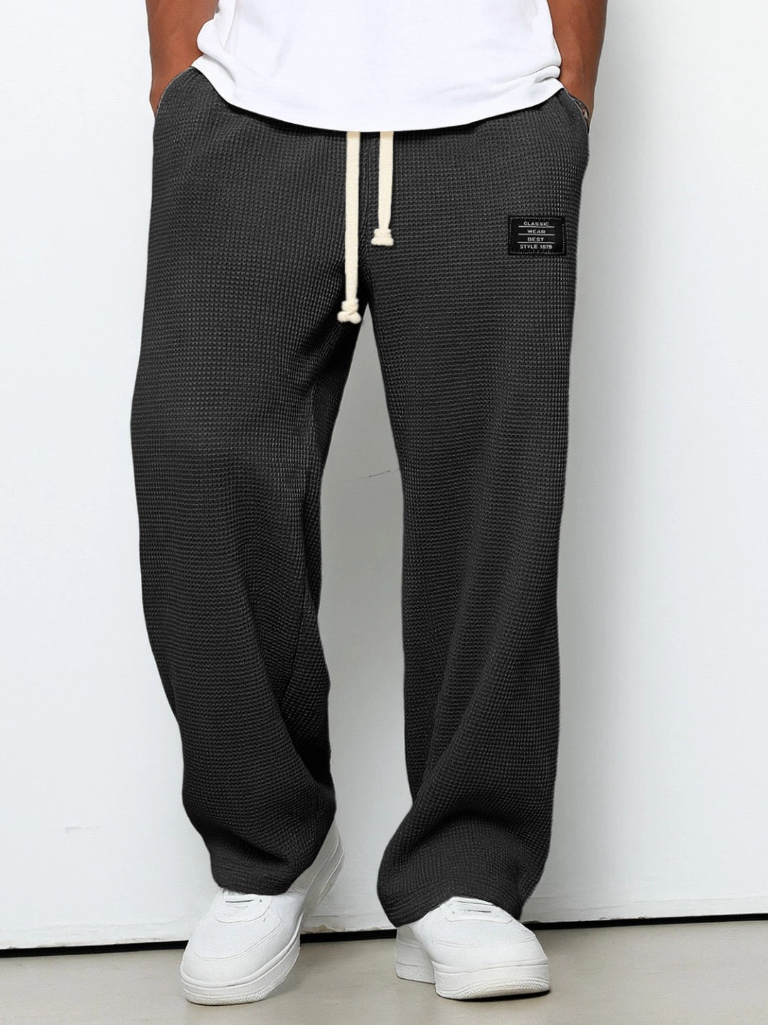 Pantalones de hombre de corte cómodo