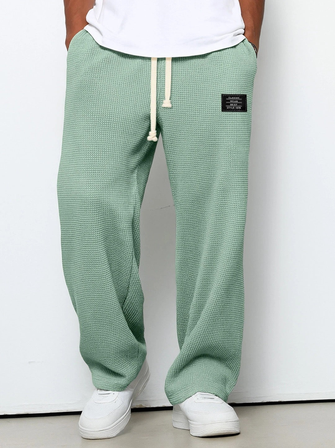 Pantalones de hombre de corte cómodo