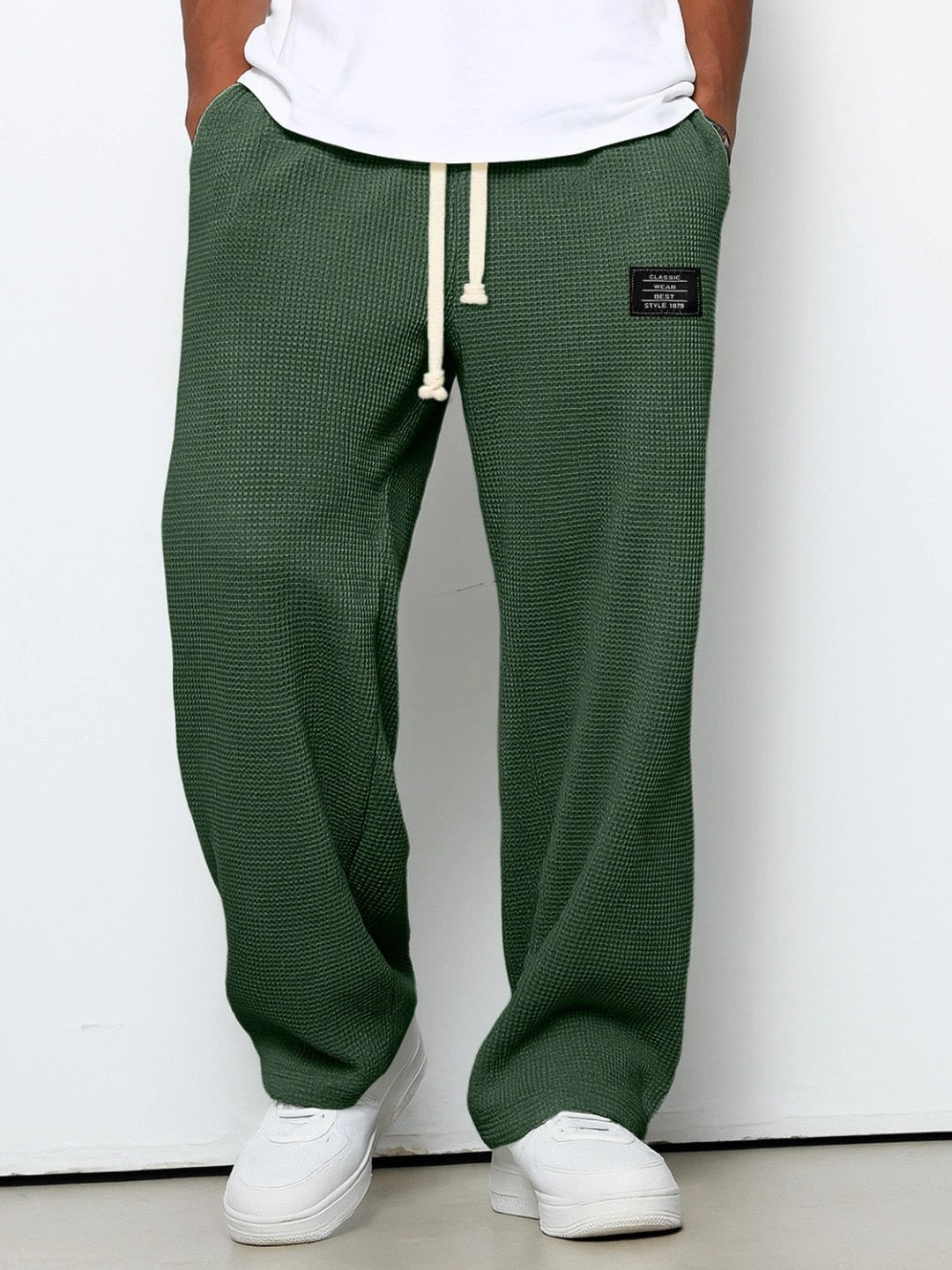 Pantalones de hombre de corte cómodo