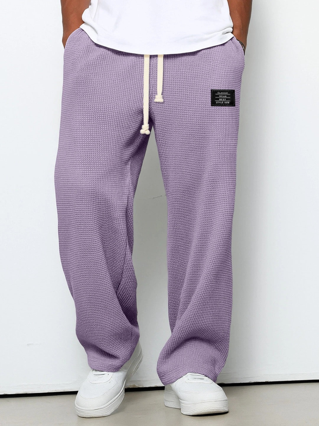 Pantalones de hombre de corte cómodo