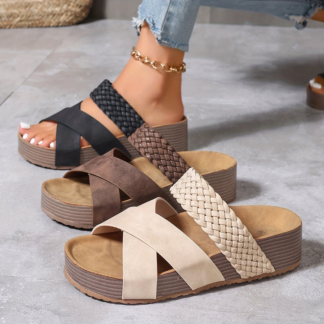 Valeria | Sandalias Elegantes Trenzadas