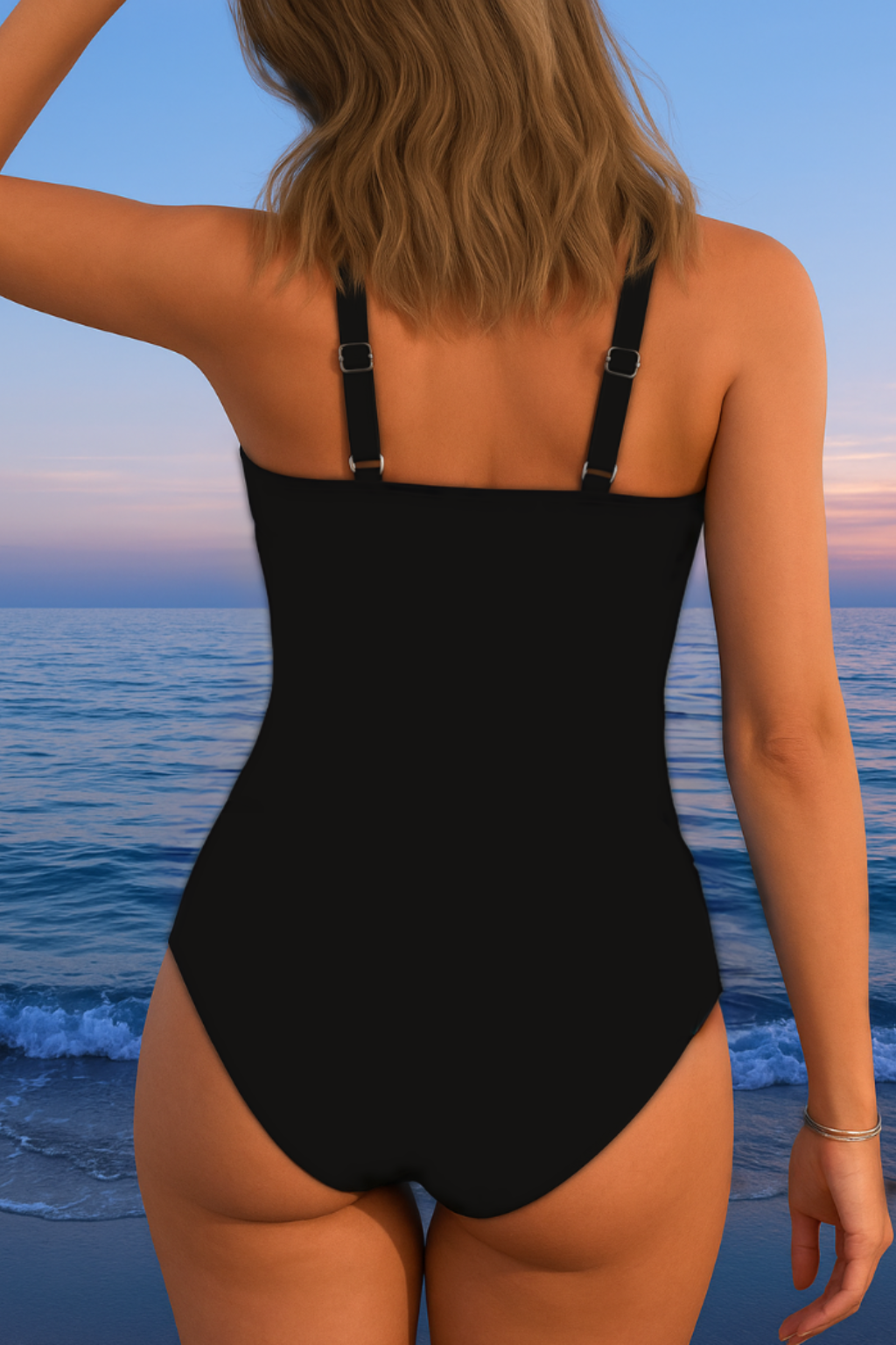 Maite | Traje de Baño Cruzado Que Estiliza
