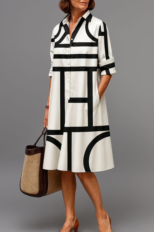 Ellie | Vestido de mediodía elegante y refinado