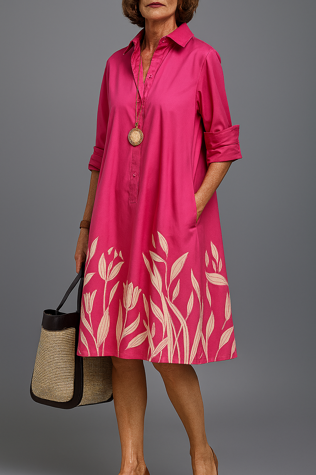 Grace | Vestido de mediodía elegante y refinado