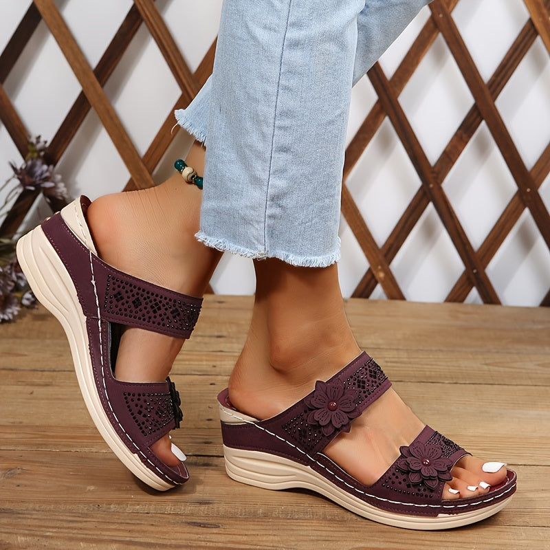 Susana | Sandalias Cómodas con Cuña