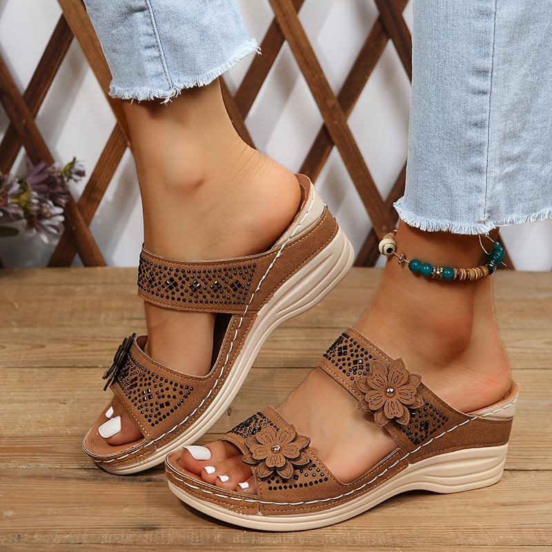 Susana | Sandalias Cómodas con Cuña