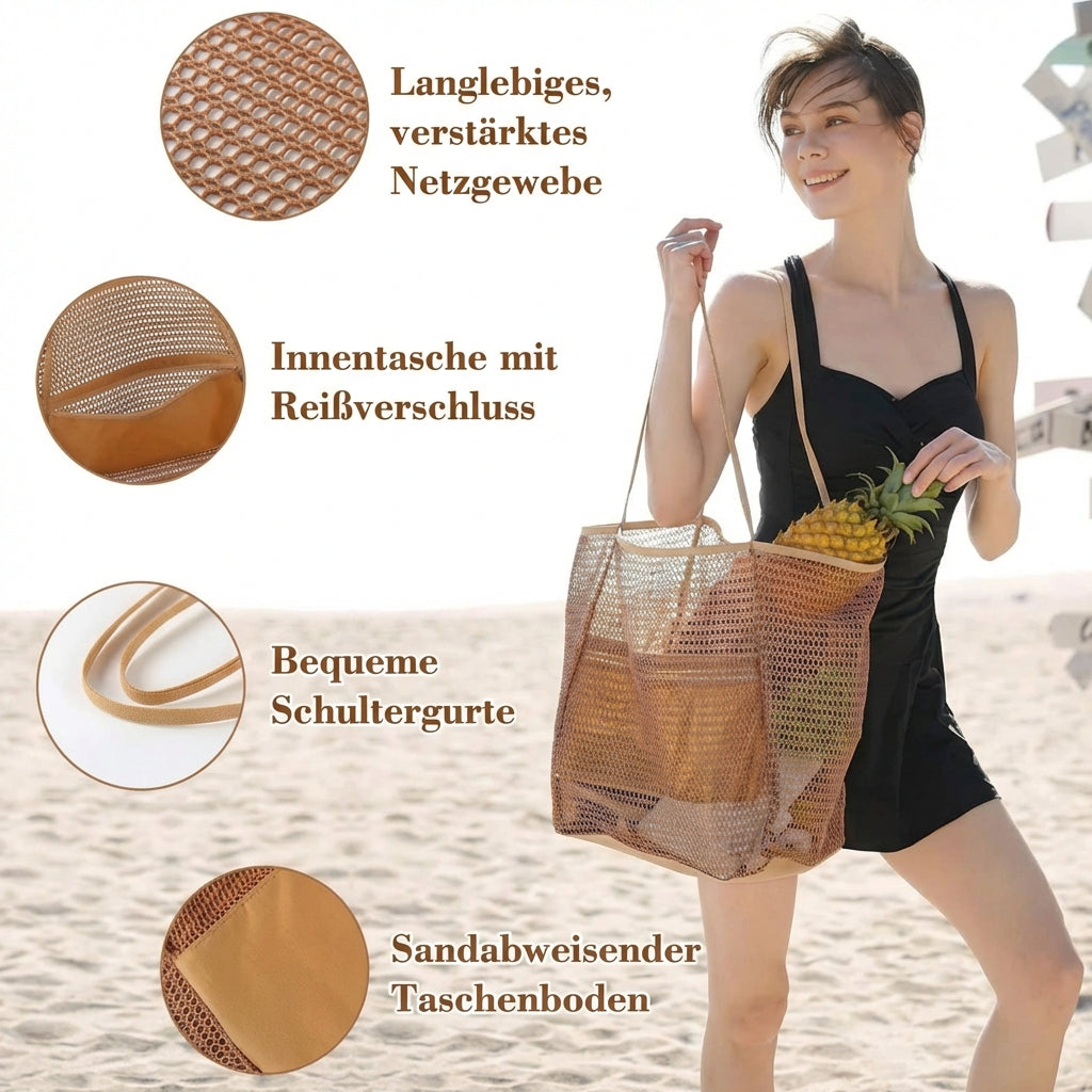 TU BOLSA TOTE DE PLAYA DESENFADADA PARA CADA VERANO