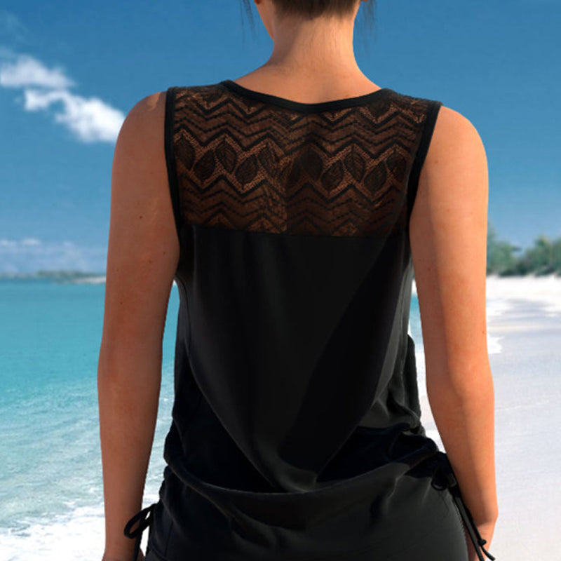 Sara | Tankini de Dos piezas de Cintura Alta