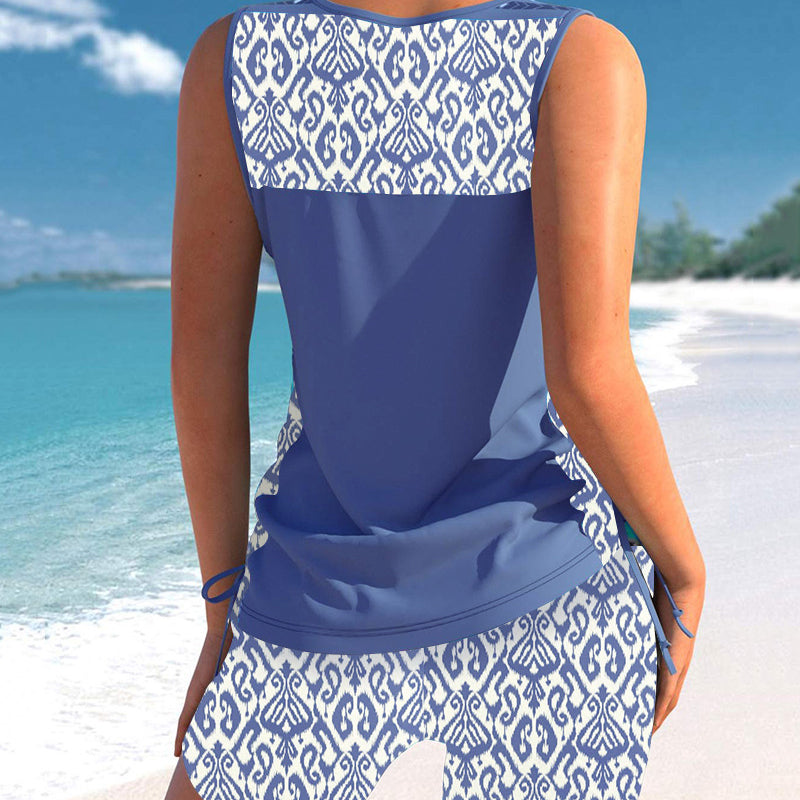 Sara | Tankini de Dos piezas de Cintura Alta