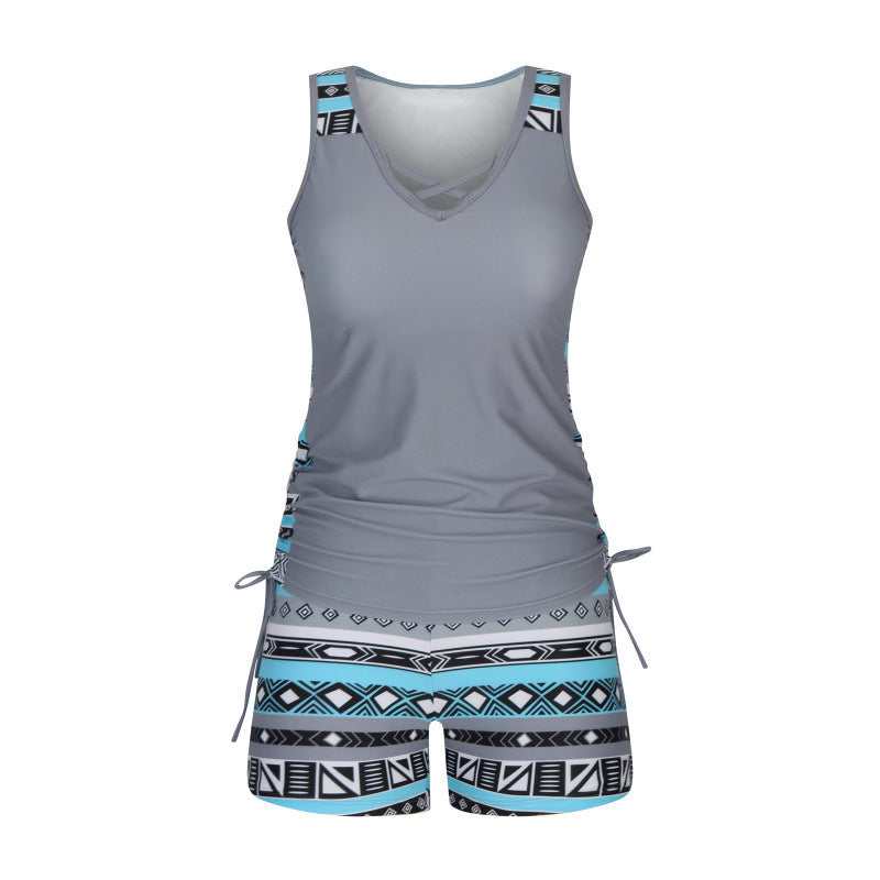 Sara | Tankini de Dos piezas de Cintura Alta