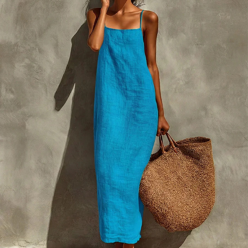 Camila | Vestido Liso de estilo Informal