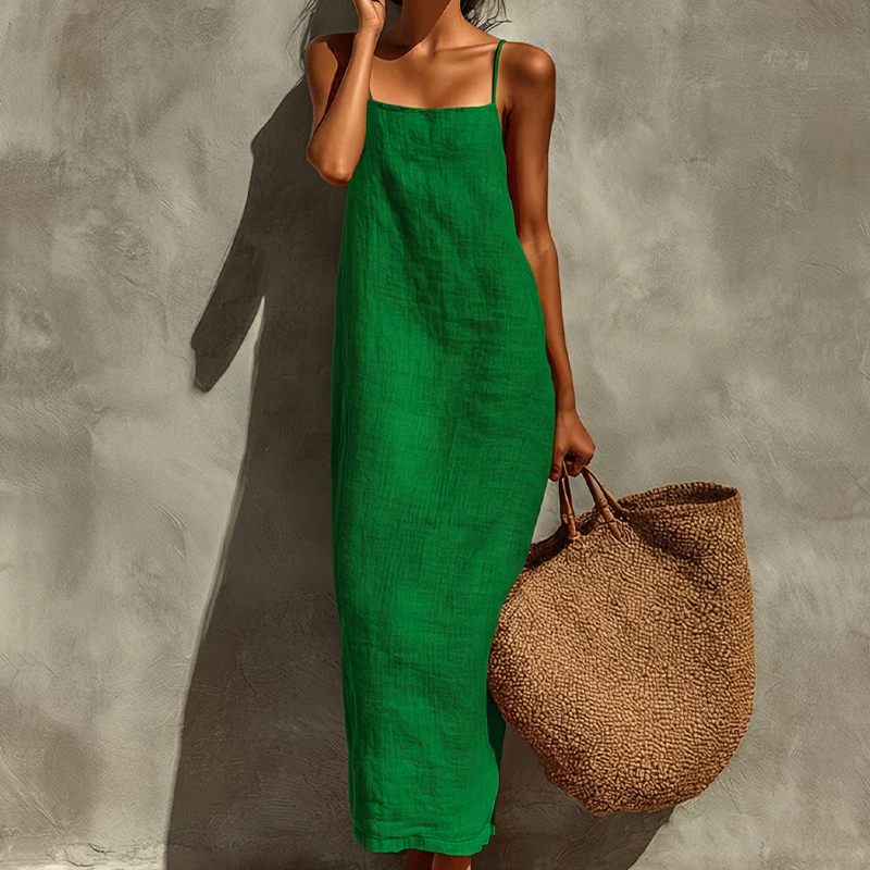 Camila | Vestido Liso de estilo Informal